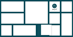 jQuery可拖放多列网格布局